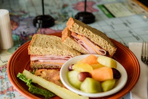 Deli Ham Sandwich Image