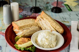 Deli Turkey Sandwich Image