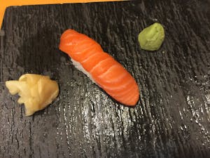 Fresh Salmon Sushi Image