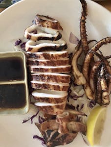 Grilled Whole Squid Image