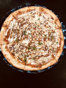 Chicken Bacon Tomato Ranch Pizza Image