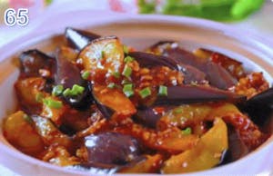 65. Sautéed Eggplant with Ground Meat 肉末茄子 Image