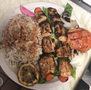 Shish Tawook Lunch Image