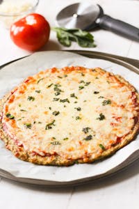 Cauliflower Pizza Crust Image