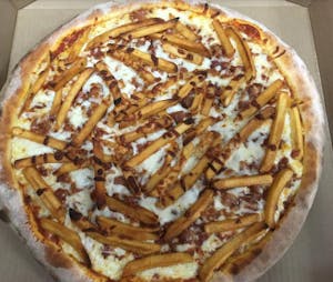 BBQ Bacon French Fry Pizza Image