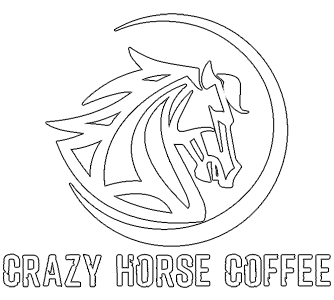 CRAZY HORSE COFFEE logo