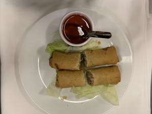 2. Sawatdee Vegetarian Spring Rolls Image