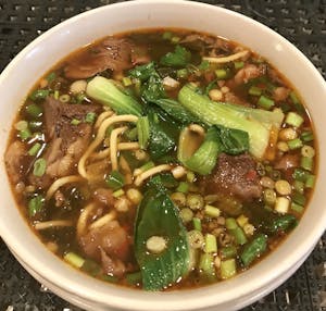 Taiwanese Style Beef Noodle Bowl Image