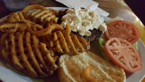 Feta Burger Image