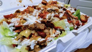 Chicken & Lamb Over Rice Image