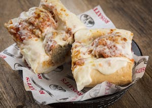 Meatball Parmigiana Sandwich Image