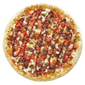 Southwest Cheeseburger Pizza Image