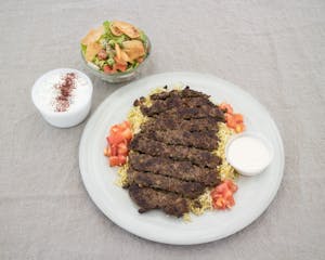 Grilled Beef Kafta Platter Image
