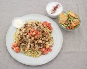 Grilled Chicken Shawarma Platter Image