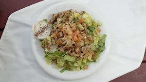 Grilled Chicken Shawarma over Salad Image