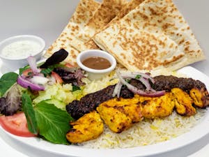 Any 2 Skewers Meat Platter Image