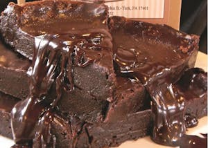 Slice - Ganache Gourmet Brownie Image