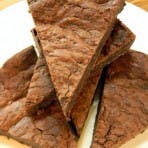 9 Inch Gluten Free Double Chocolate Gourmet Brownie Image