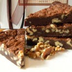 9 Inch Walnut Gourmet Brownie Image