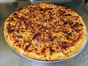 Bacon Cheeseburger Pizza Image