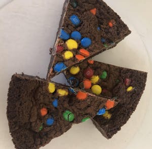 9 Inch M&M Gourmet Brownie Image