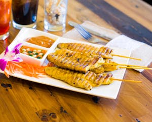 Grilled Chicken Satay (4) Image