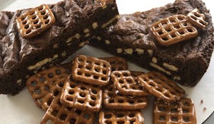 Slice - Pretzel Gourmet Brownie Image