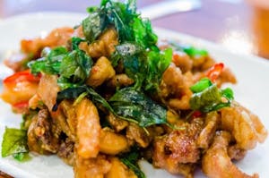 5.Crispy Chicken Basil Image
