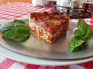 Spaghetti & Meatball Pie Image