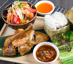 HS5. Marinated Chicken Plate Image