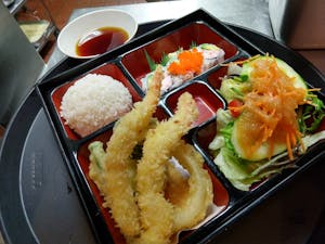 L. Shrimp Tempura Bento Box Image