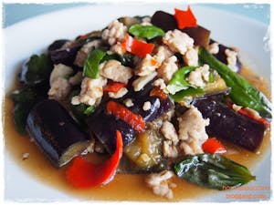 F18. Stir-Fried Eggplant Image