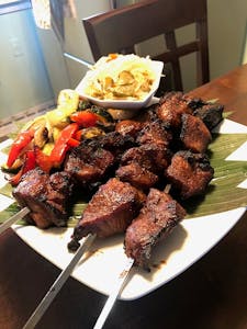 Pork Kabobs (4 Jumbo Skewers) Image