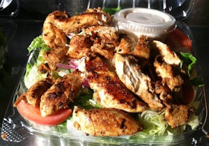 *Chicken Kabob Salad Image