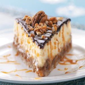 Pecan Turtle Cheesecake Image