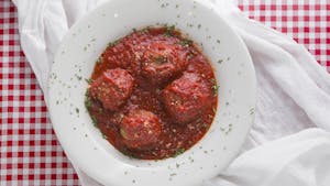 Homemade Meatballs & Marinara (4 Pieces) Image
