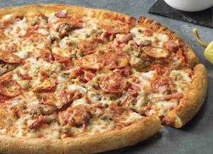 BBQ Meats Pizza Image