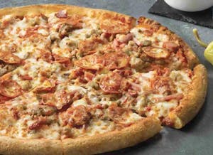 BBQ Meats Pizza Image
