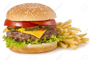 Veggie Burger Combo Image
