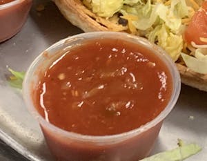 Cup of Picante Sauce Image