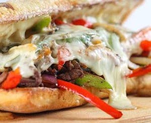 Cheese Steak (Meat from Phil.) Sandwich Image