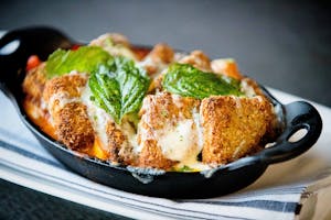 Hearth-Baked Eggplant Parmesan Image