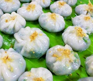 Veggie Dumplings - Steamed Image