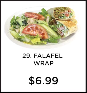 29. Falafel Wrap Image