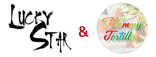 Lucky Star & Yummy Tortillas logo