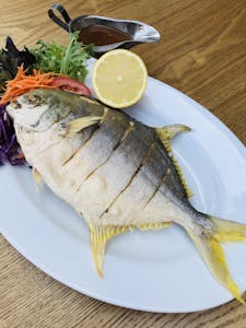 52. Fried Whole Pompano Image