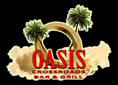 OASIS CROSSROADS BAR logo
