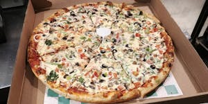 Vegan Veggie Lovers Pizza Image