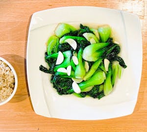 H12. Sautéed Shanghai Greens with Garlic Image