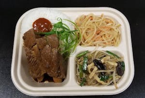 5. Sauced Pork Rib Rice Combination Image